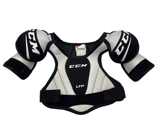 Used CCM LTP Youth Size Medium Hockey Shoulder Pads