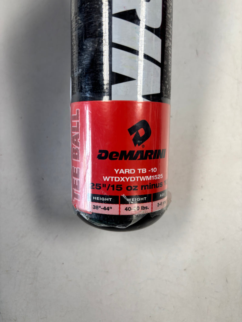 Load image into Gallery viewer, Lightly Used Demarini Yard 25&quot; Drop -10 Tee Ball Bat
