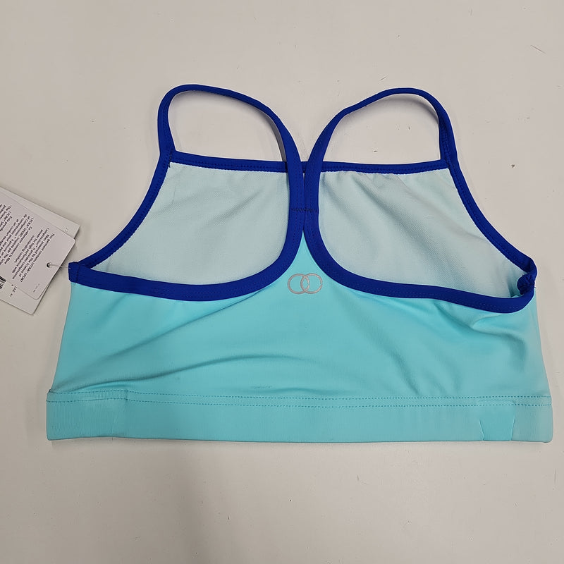 Load image into Gallery viewer, Mondor Racerback Sea Foam New Girls 6X-7 Crop Top
