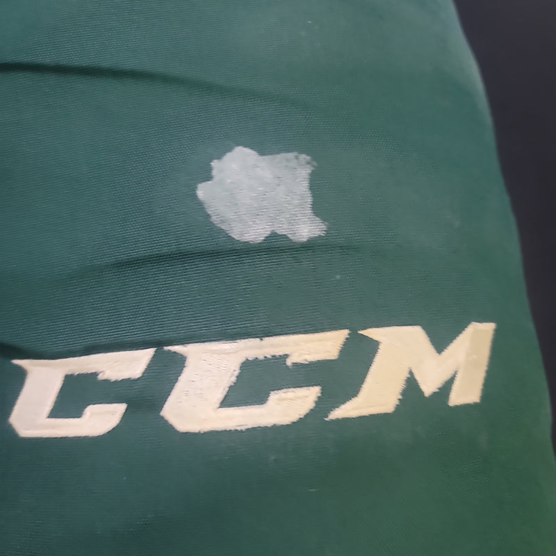 Load image into Gallery viewer, Used Senior Large CCM HP30 Green/Silver Hockey Pants
