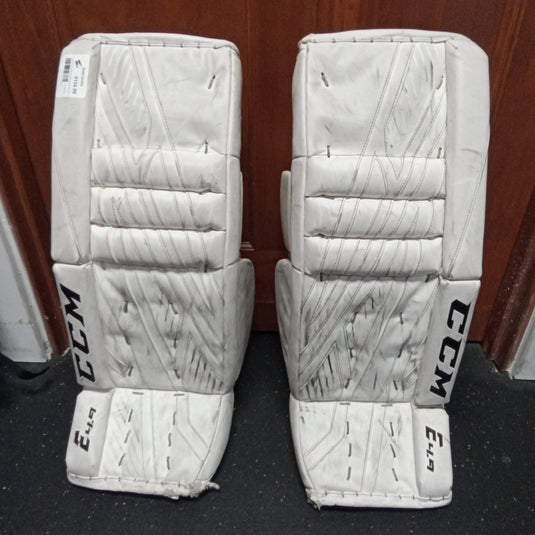 Used CCM E4.9 Goalie Leg Pads 29