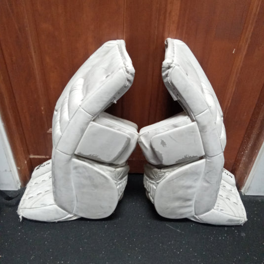 Used CCM E4.9 Goalie Leg Pads 29