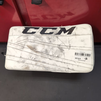 Used CCM Extreme Flex860 Goalie Blocker