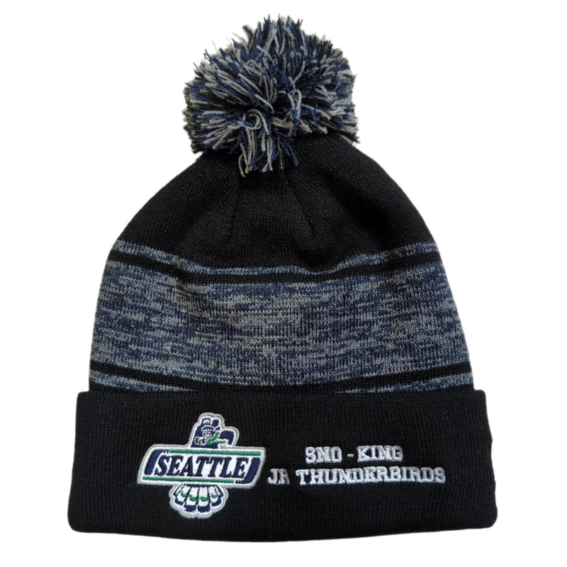 Load image into Gallery viewer, Sno-King Jr Thunderbirds New Era Pom Beanie
