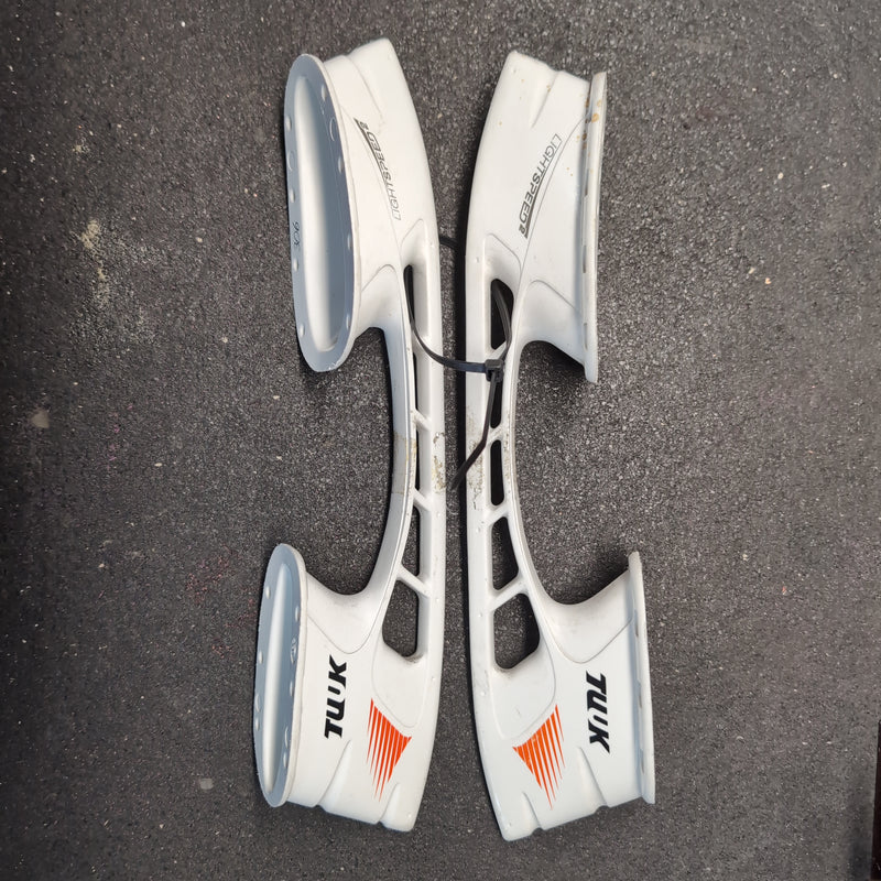 Load image into Gallery viewer, TUUK LightSpeed 2 Pair LS2 Size 12 Used Hockey Skate Holder
