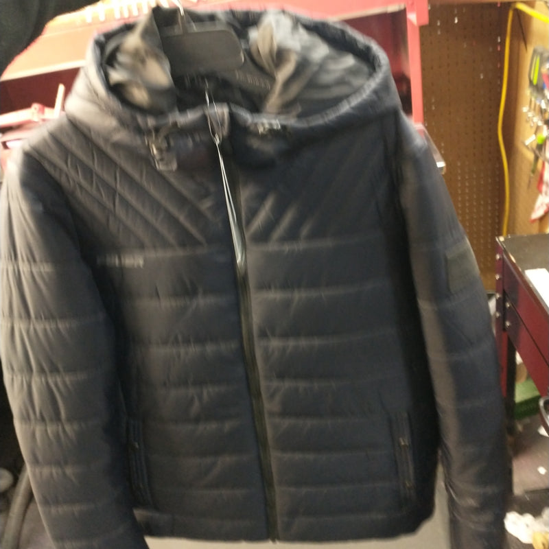 Load image into Gallery viewer, Bauer Supreme Hooded Puffer Adult Black Jacket
