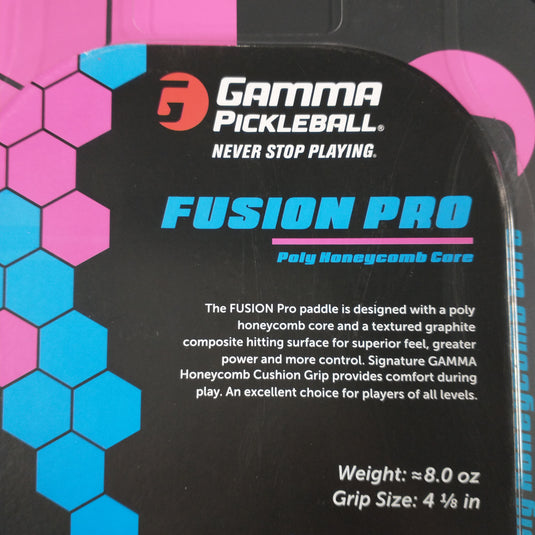 Gamma Fusion Pro Pickleball Paddle