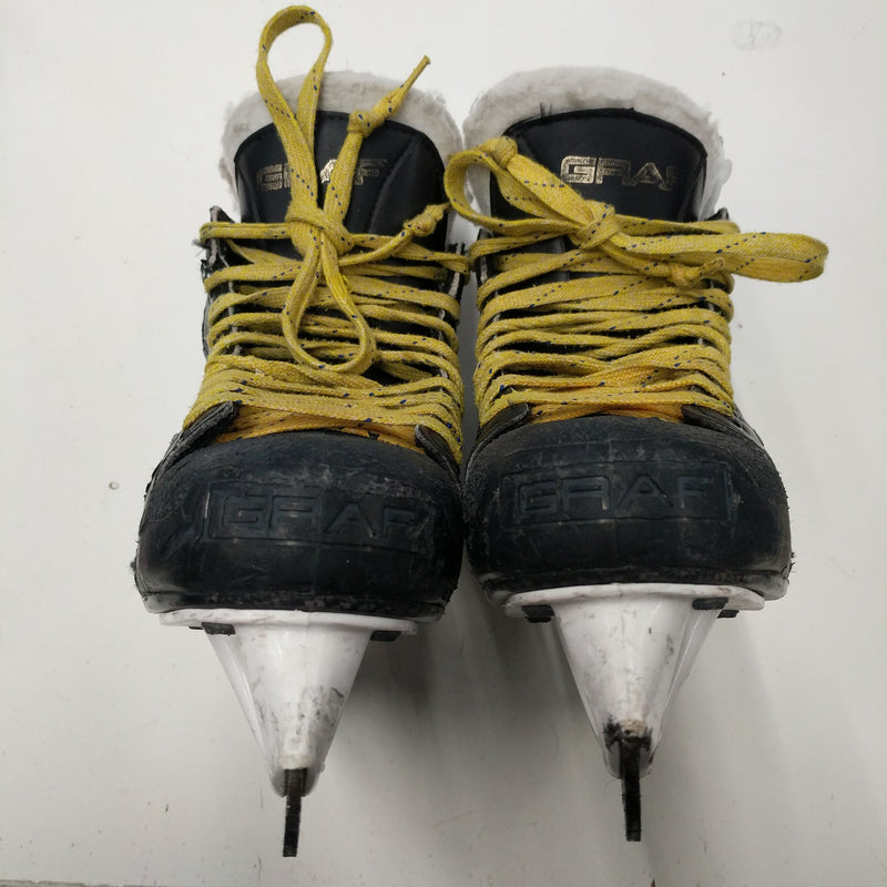 Load image into Gallery viewer, Graf Sr Size 6 D Used Ice Hockey Skates
