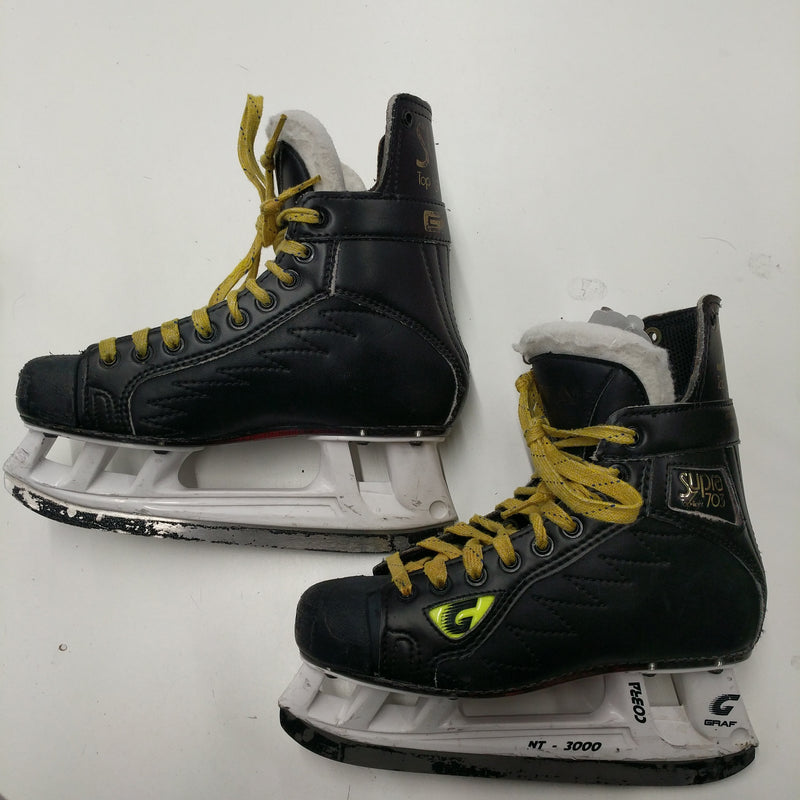 Load image into Gallery viewer, Graf Sr Size 6 D Used Ice Hockey Skates
