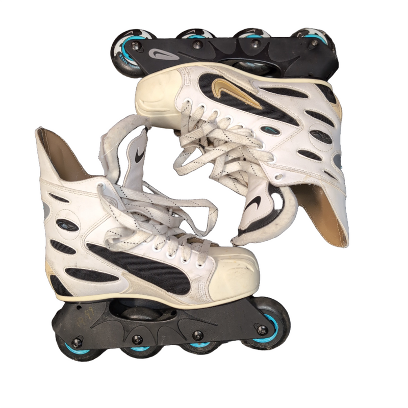 Load image into Gallery viewer, Used Nike Air Zoom White Size Sr. 7 Inline Skates
