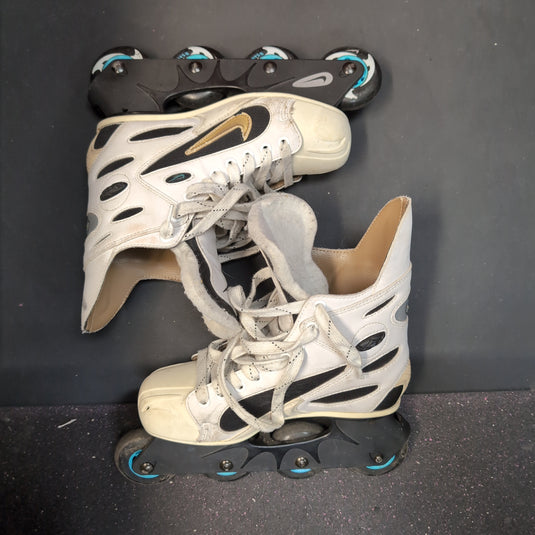 Used Nike Air Zoom White Size Sr. 7 Inline Skates