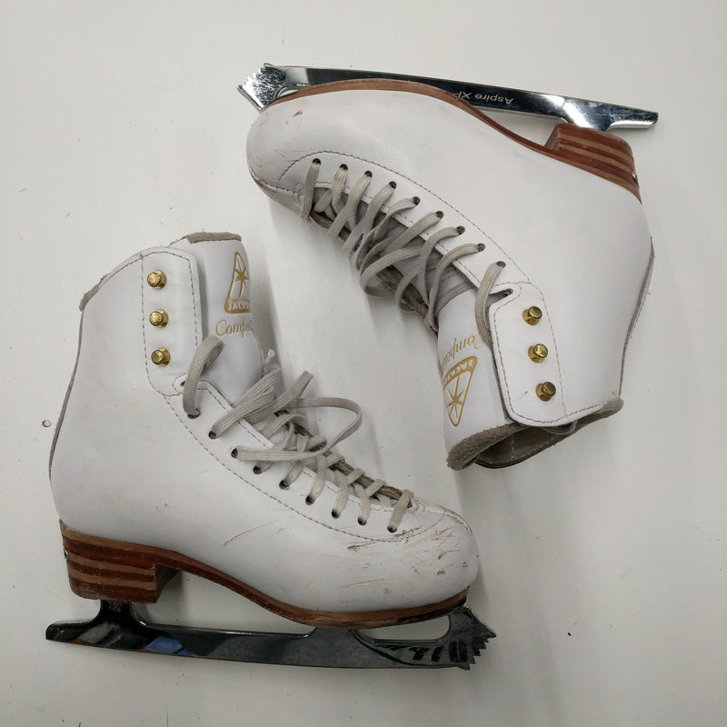 Load image into Gallery viewer, Used Jackson Competitor Size 1 C Figure Skates
