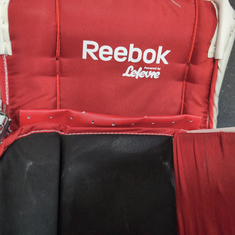 Load image into Gallery viewer, Used Reebok Premier XLT 35+1&quot; Goalie Leg Pads
