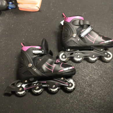 Used Adjustable Girl's Inline Skates