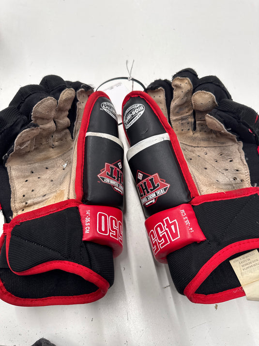 Used Franklin 4550 14" Hockey Gloves