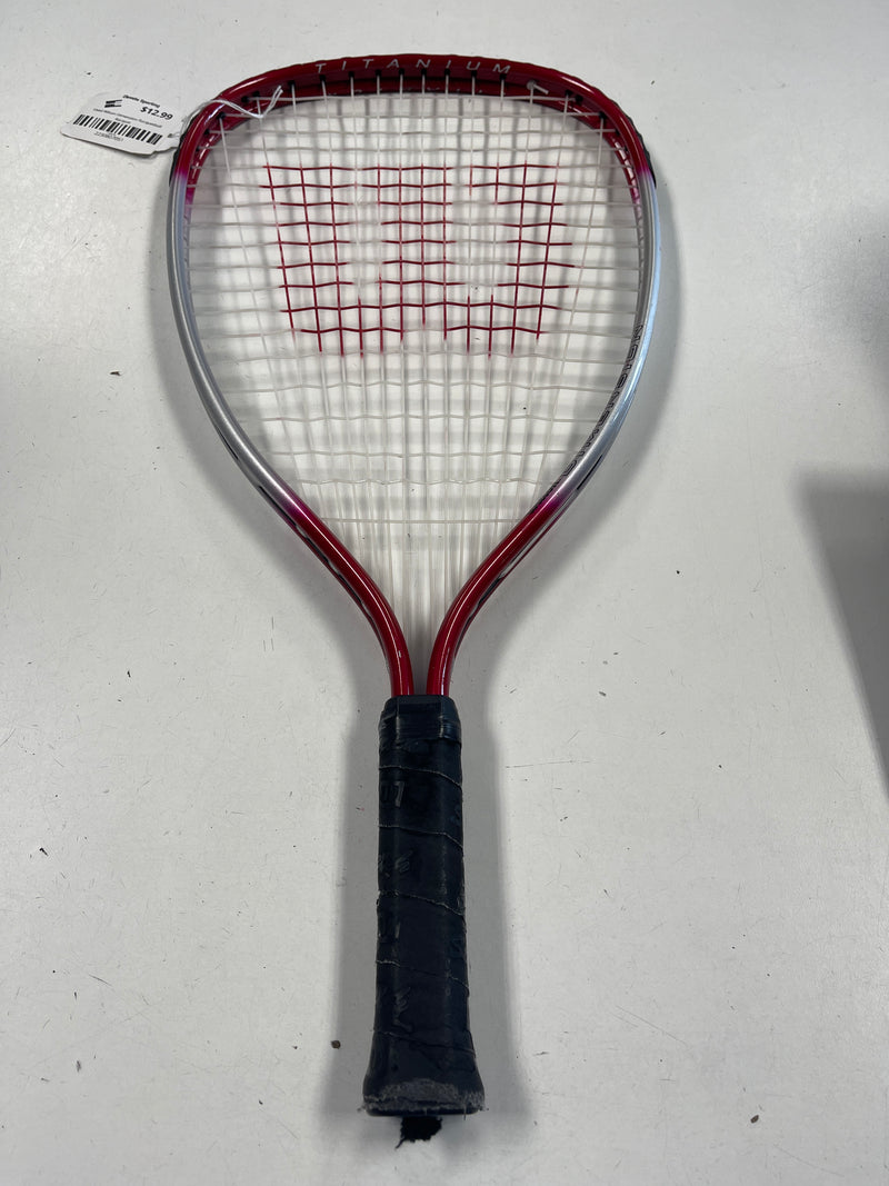 Load image into Gallery viewer, Used Wilson Dimension Racquetball Racquet
