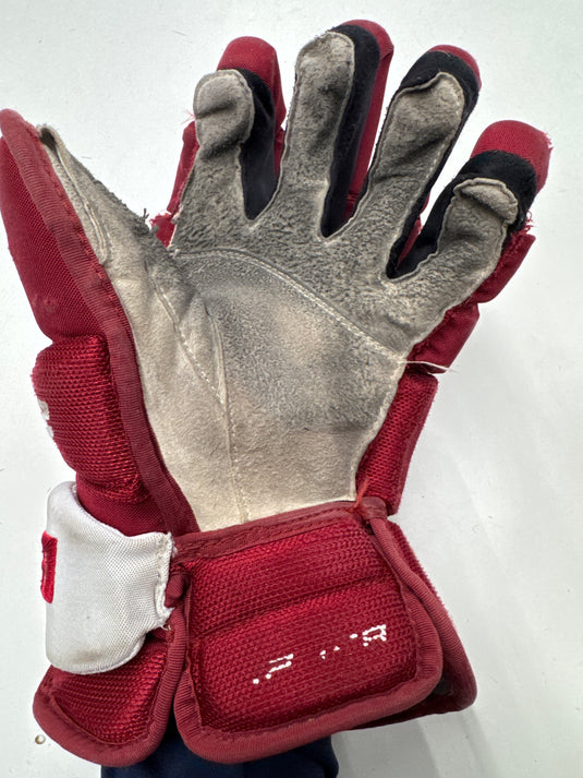 Used Bauer 2S Pro hockey gloves, 13"