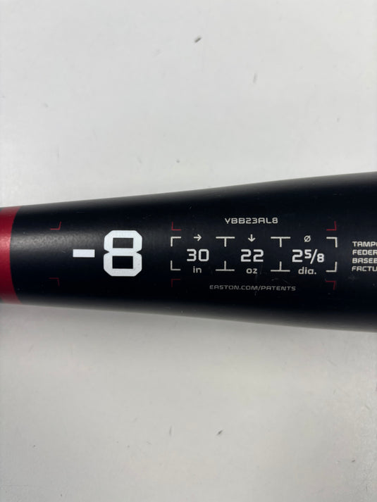 Used Easton Alpha ALX 30" Drop -8 USA Baseball Bat