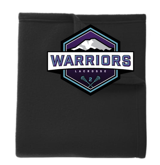 Warriors Lacrosse Fleece Blanket