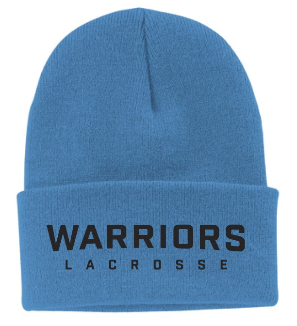 Load image into Gallery viewer, Warriors Lacrosse Knit Beanie
