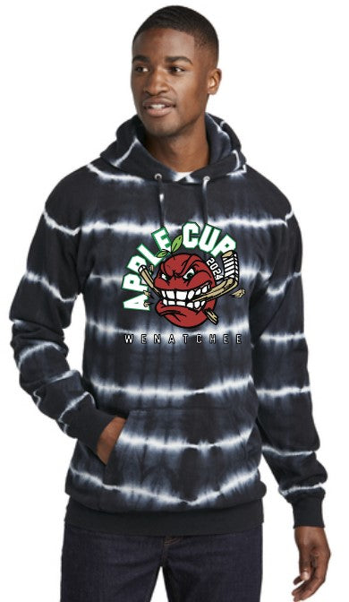 Load image into Gallery viewer, Wenatchee Apple Cup Modern Adult Tie Dye Hoodie
