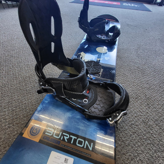Used Burton Cruzer 164cm Snowboard W/Salomon Classic Bindings