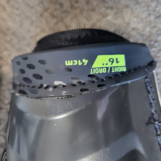 Lightly Used Bauer Vapor Velocity Shin Guards 16