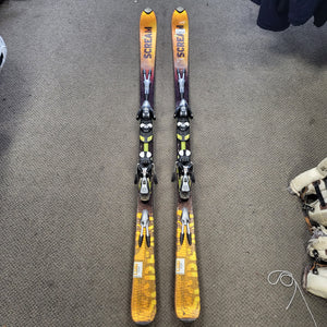 Used Salomon Scream 10 180cm Downhill Skis
