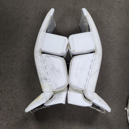 Used Bauer Vapor Hyperlite 2 Sr. Small Goalie Leg Pads