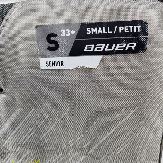 Used Bauer Vapor Hyperlite 2 Sr. Small Goalie Leg Pads