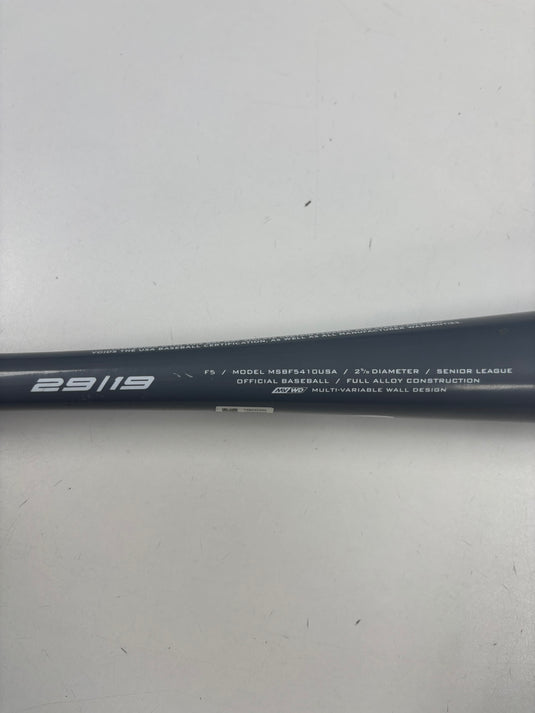 Used Marucci F5 29" Drop -10 USA Baseball Bat