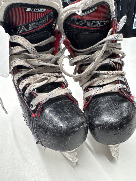 Used Bauer Vapor X2.7 Youth Size 12 Hockey Skates