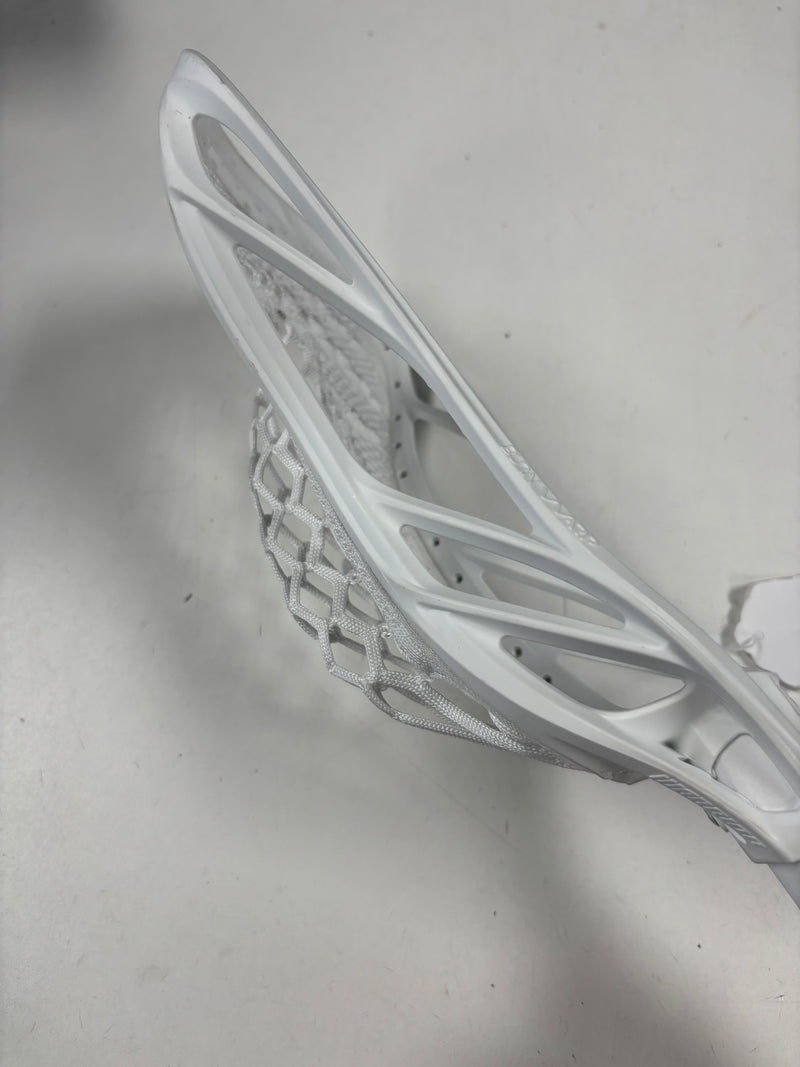 Load image into Gallery viewer, New Warrior Burn Carbon Warp Lite White/Orange 40&quot; Attack Men&#39;s Lacrosse Stick
