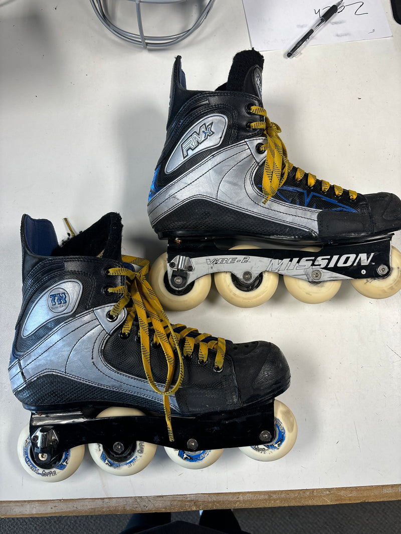 Load image into Gallery viewer, Used Mission Inline Skates Vibe-2 Size 12
