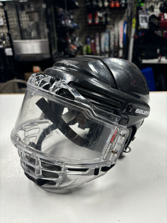 Used Bauer BHH2100 Hockey Helmet with Bubble Cage