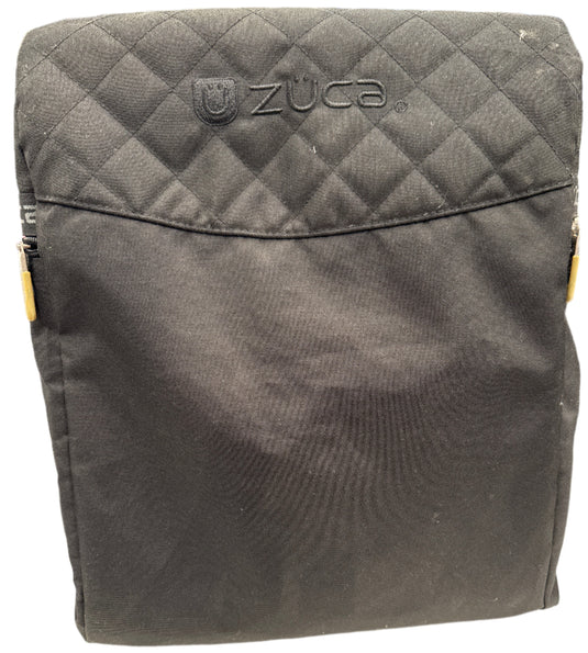 Used Zuca Bag Cover with Clips Black