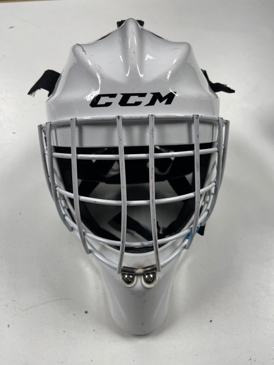 Used CCM 7000 Jr. Goalie Helmet