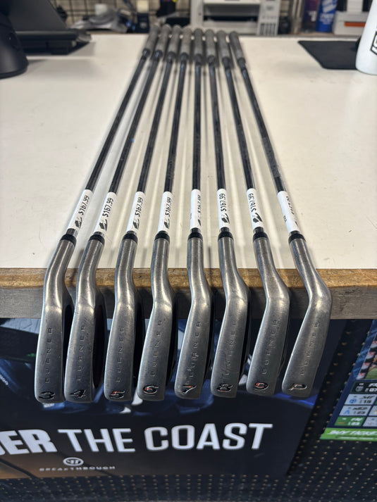 Used TaylorMade Burner Oversize RH Golf Irons Set