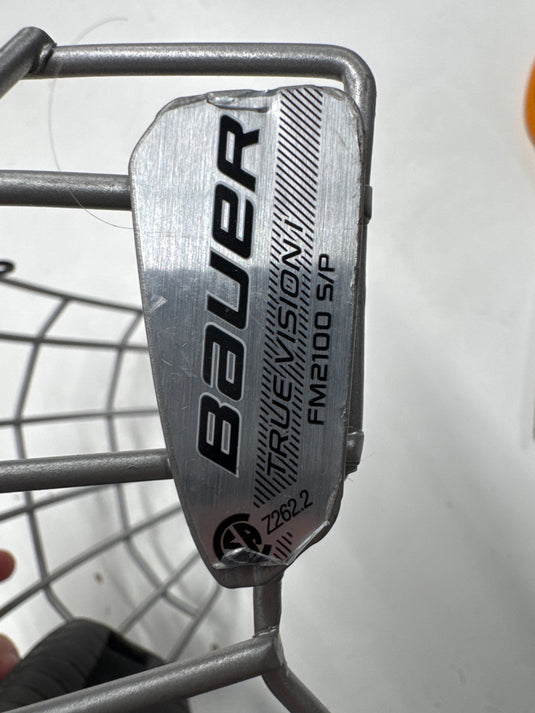 Used Bauer True Vision 1 Hockey Helmet Cage, Size S
