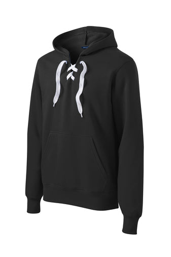 Load image into Gallery viewer, Daffodil Cup Adult Hockey Lace Hoodie
