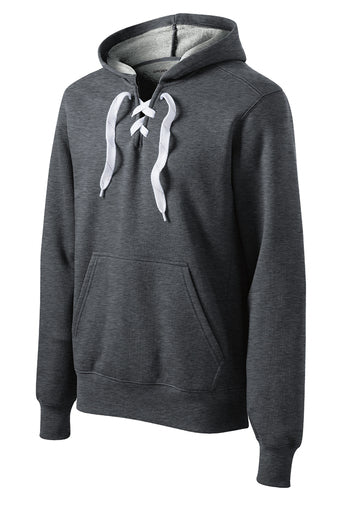 Load image into Gallery viewer, Daffodil Cup Adult Hockey Lace Hoodie

