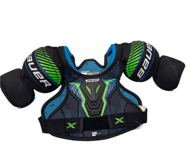Used Bauer X Youth Medium Hockey Shoulder Pads
