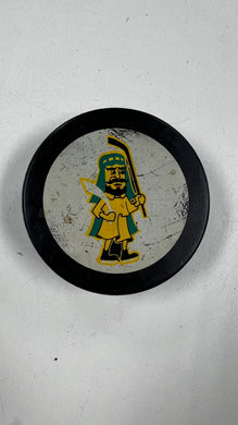 Vintage Prince Albert Raiders Hockey Puck