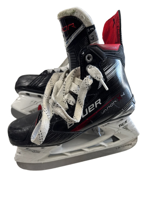 Used Bauer Vapor X4 Skates, JR 4.5