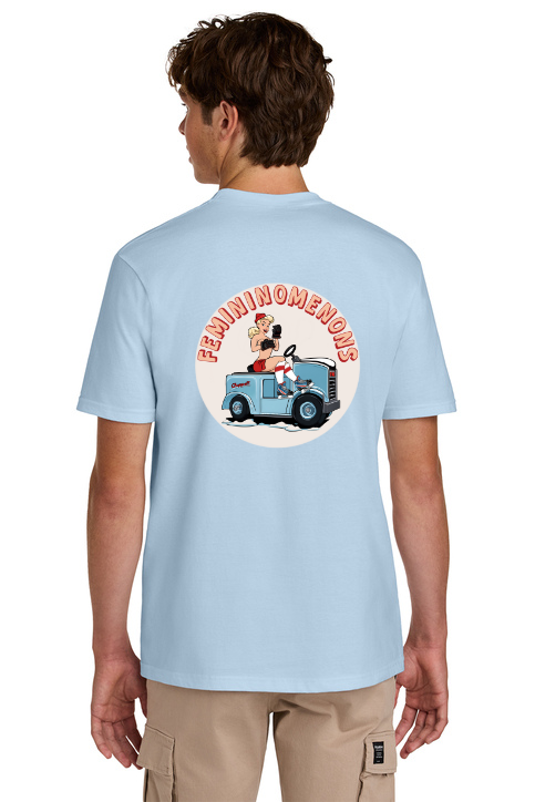 Load image into Gallery viewer, Femininomenons Double Logo Softstyle Midweight Tee
