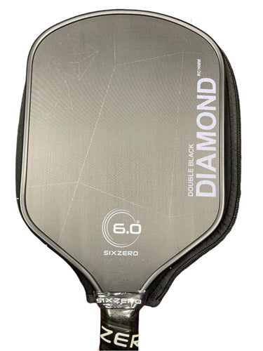 Six Zero Double Black Diamond Control 14mm Pickleball Paddle