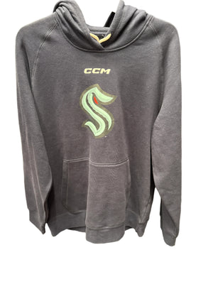 CCM Seattle Kraken Hoodie size L New