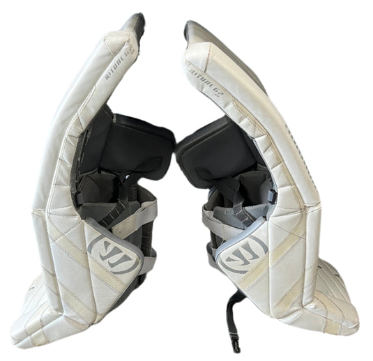 Used Warrior Ritual G2 35 + 1.5" Hockey Goalie Leg Pads