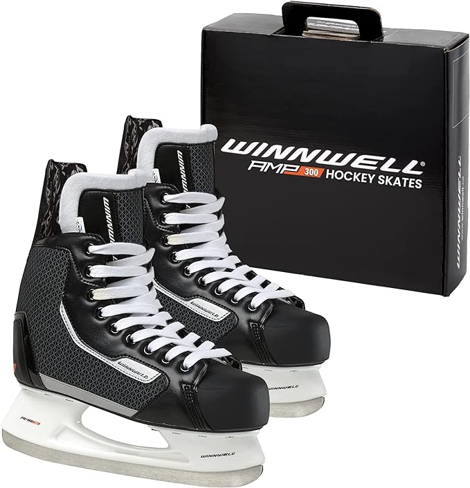 Load image into Gallery viewer, Winnwell AMP300 Ice Hockey Skates
