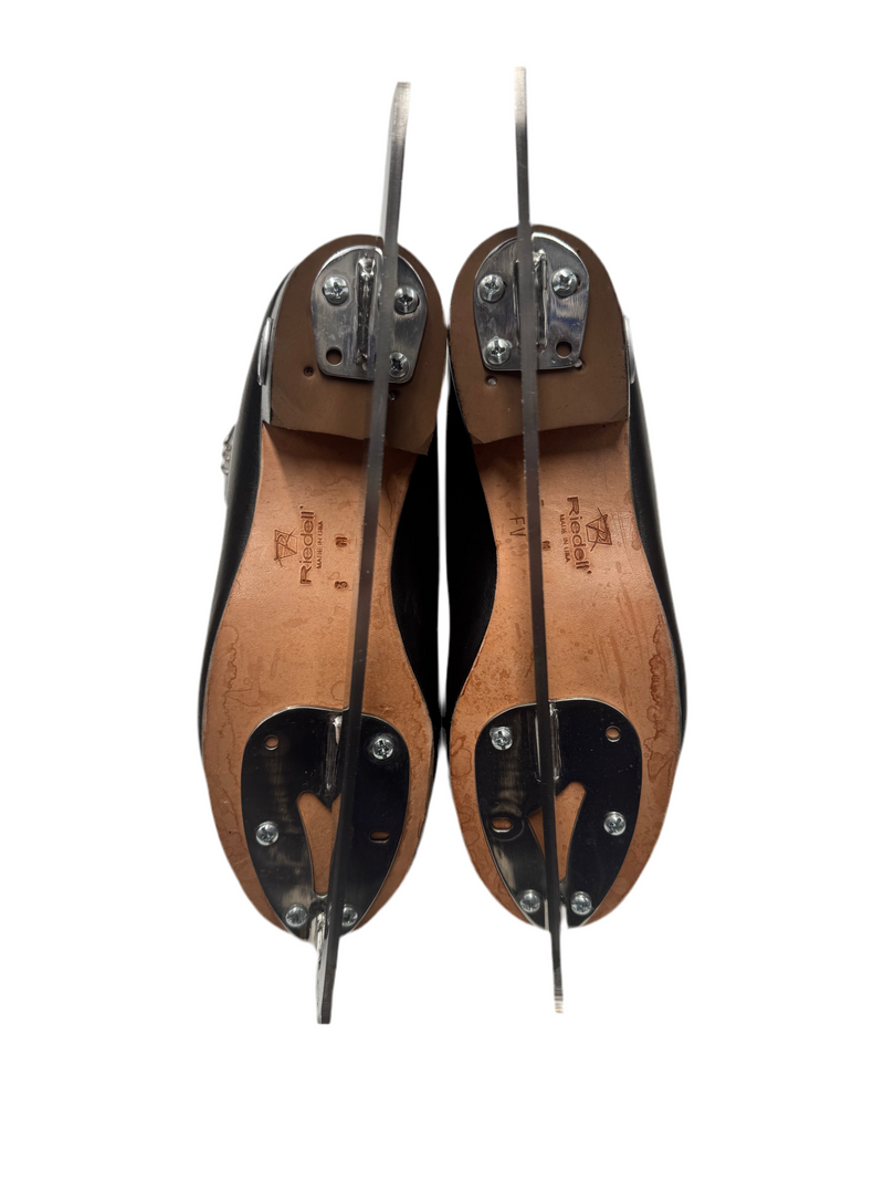 Load image into Gallery viewer, Used Riedell Stride 223 Boys Figure Skates
